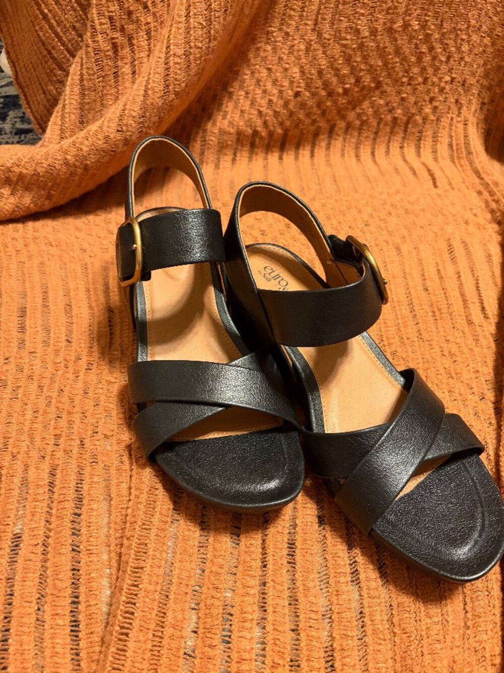 EuroSoft Rowe Wedge Sandal 9.5
